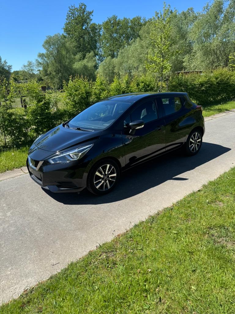 Nissan micra 1.0 52kw euro6b bj:128900 bj2018 1j garantie, Euro 6, 5 deurs, https://public.car-pass.be/vhr/fc7140bd-91a1-4b4f-92ce-5a2c26af92e2
