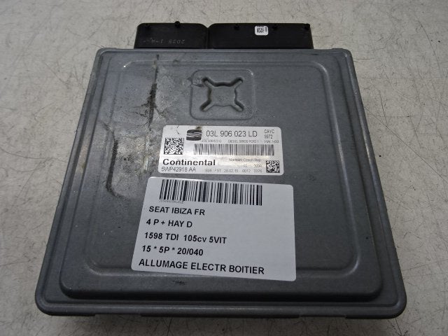 ONTSTEKINGSMODULE Seat Ibiza IV (6J5) (03L906023LD), Gebruikt, Service@seat.de, Seat Deutschland GmbH, Seat