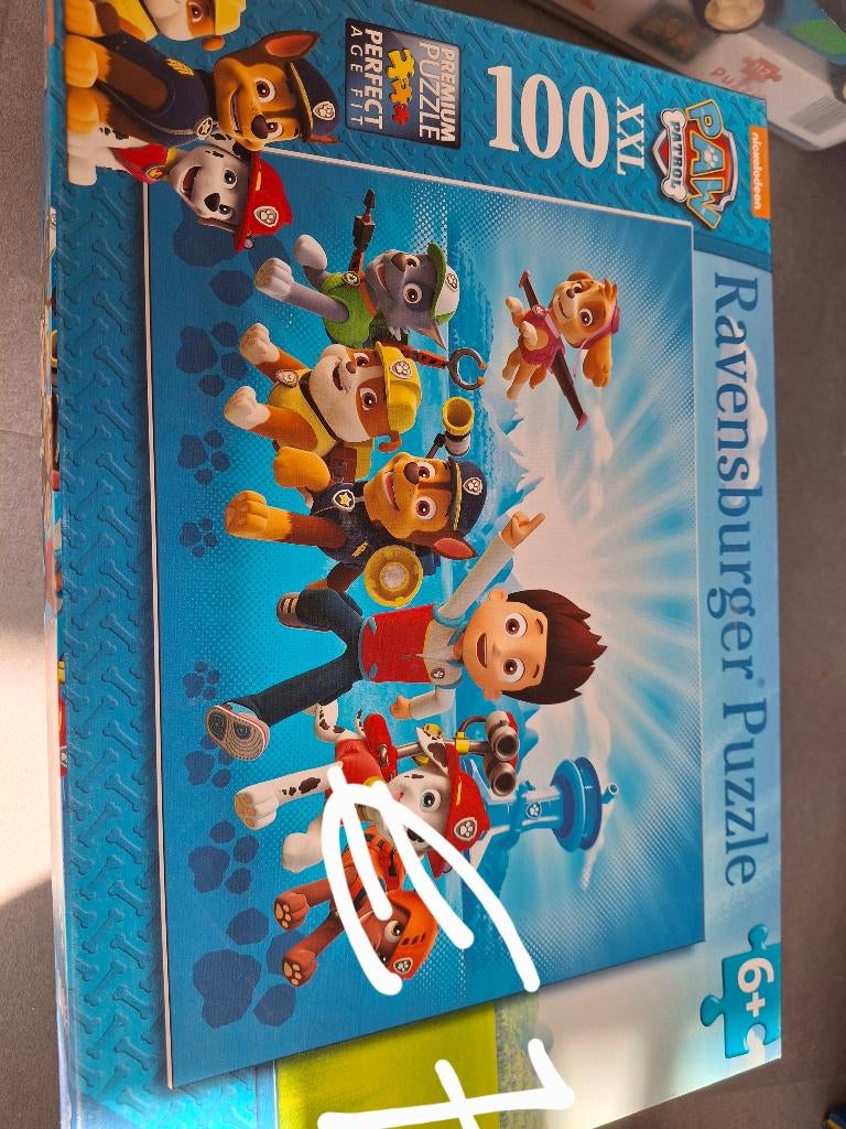 Paw Patrol Puzzel, Enlèvement, Utilisé