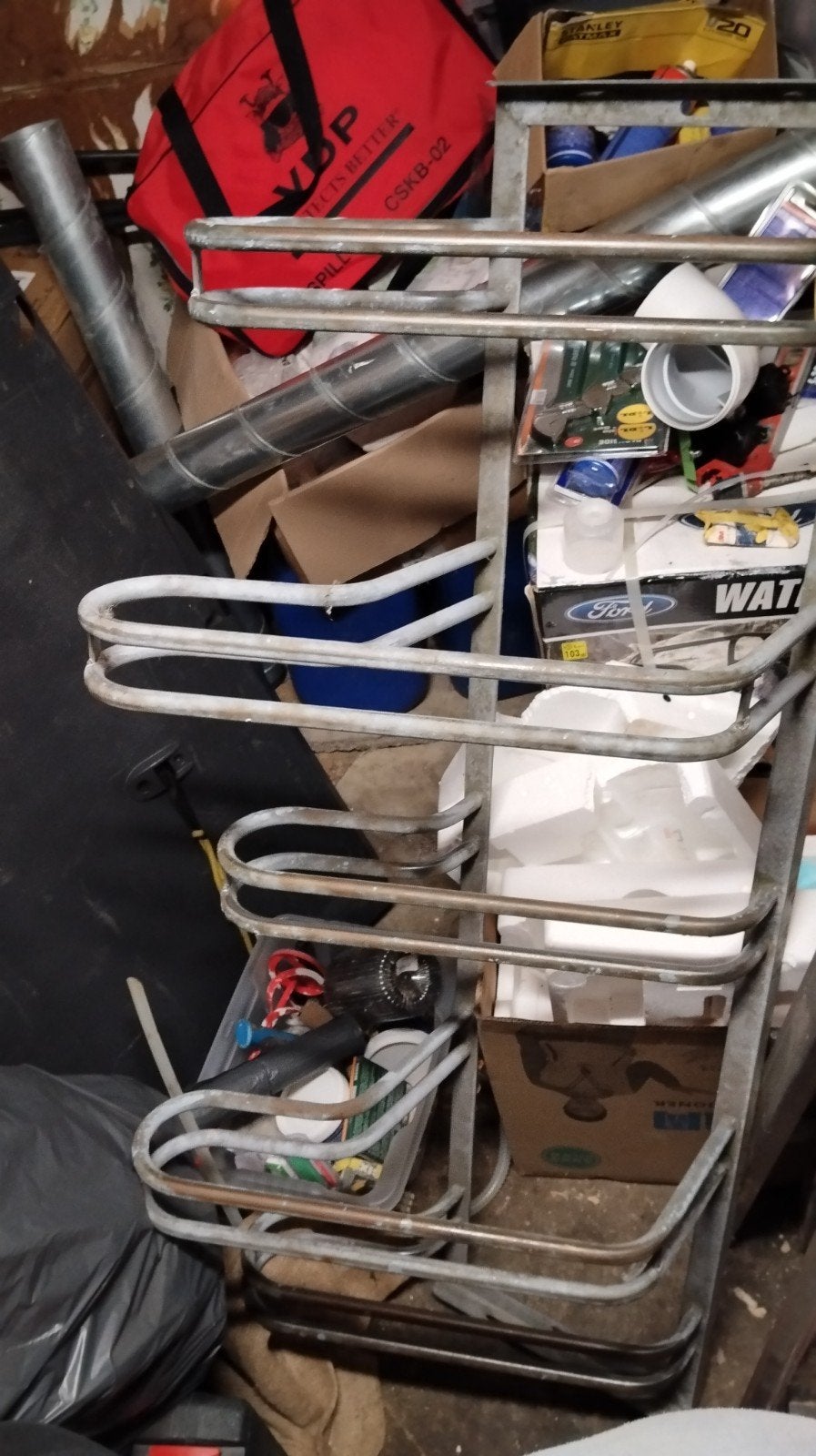 fietsenrek, Auto diversen, 3 fietsen of meer, Ophalen of Verzenden, Zo goed als nieuw, Fietsendrager-accessoire