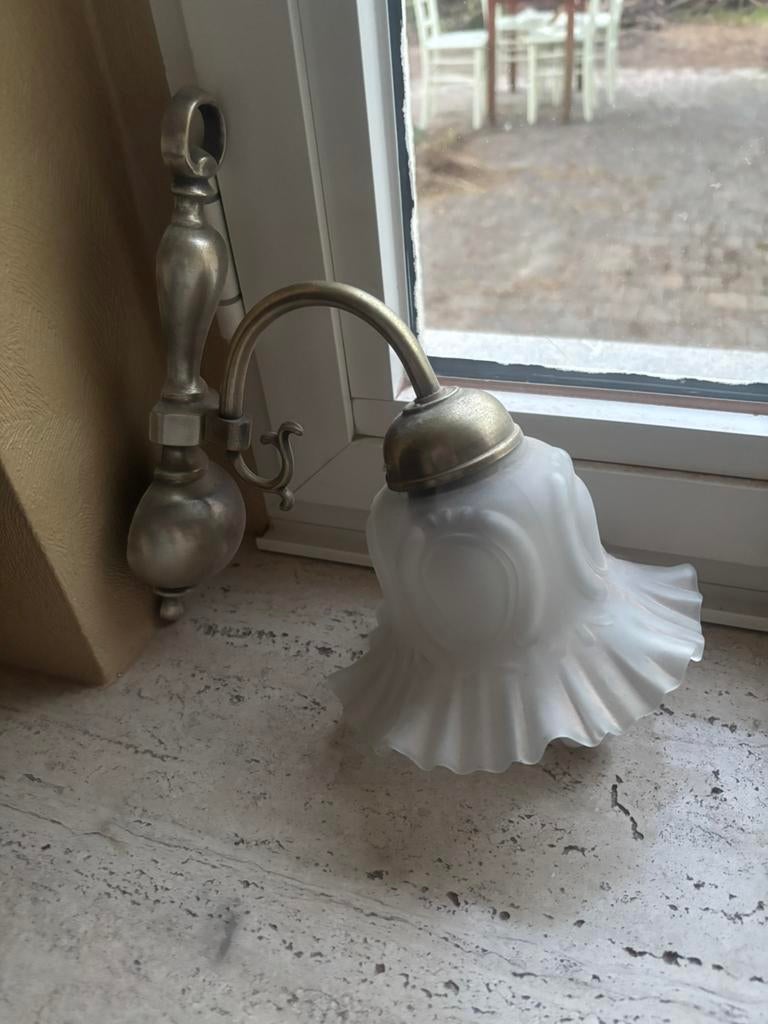 Antieke vintage muurlamp, Enlèvement