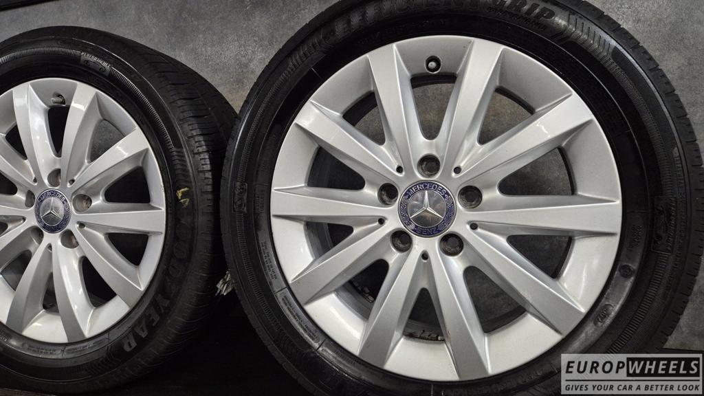 16 inch Mercedes A B CLA Klasse W246 W177 zomerbanden, Auto-onderdelen, Banden en Velgen, Gebruikt, -, Banden en Velgen, Zomerbanden