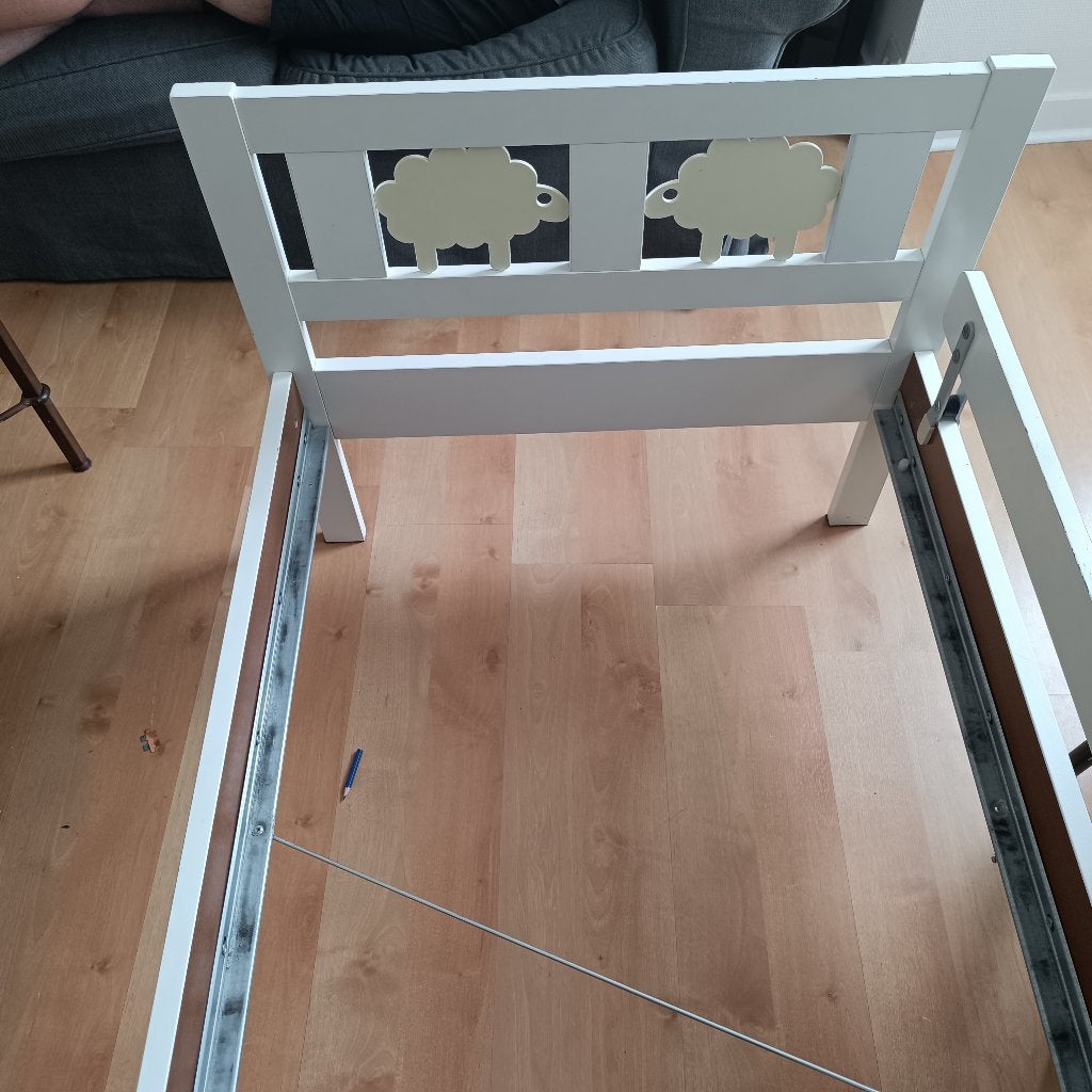 Lit enfant Ikea, 70 à 85 cm, Sommier à lattes, Enlèvement, Utilisé