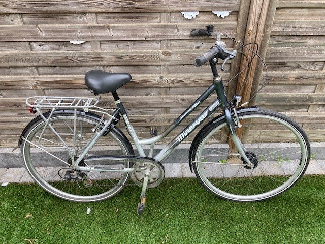 Damesfiets Minerva 28 inch, Fietsen en Brommers, Ophalen, Staal, Velgrem, Overige typen