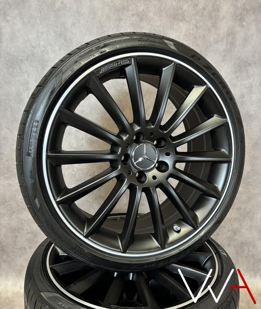 19” Mercedes-Benz A35 AMG velgen W177 A-Klasse Pirelli, Auto-onderdelen, 19 inch, Gebruikt, -, -