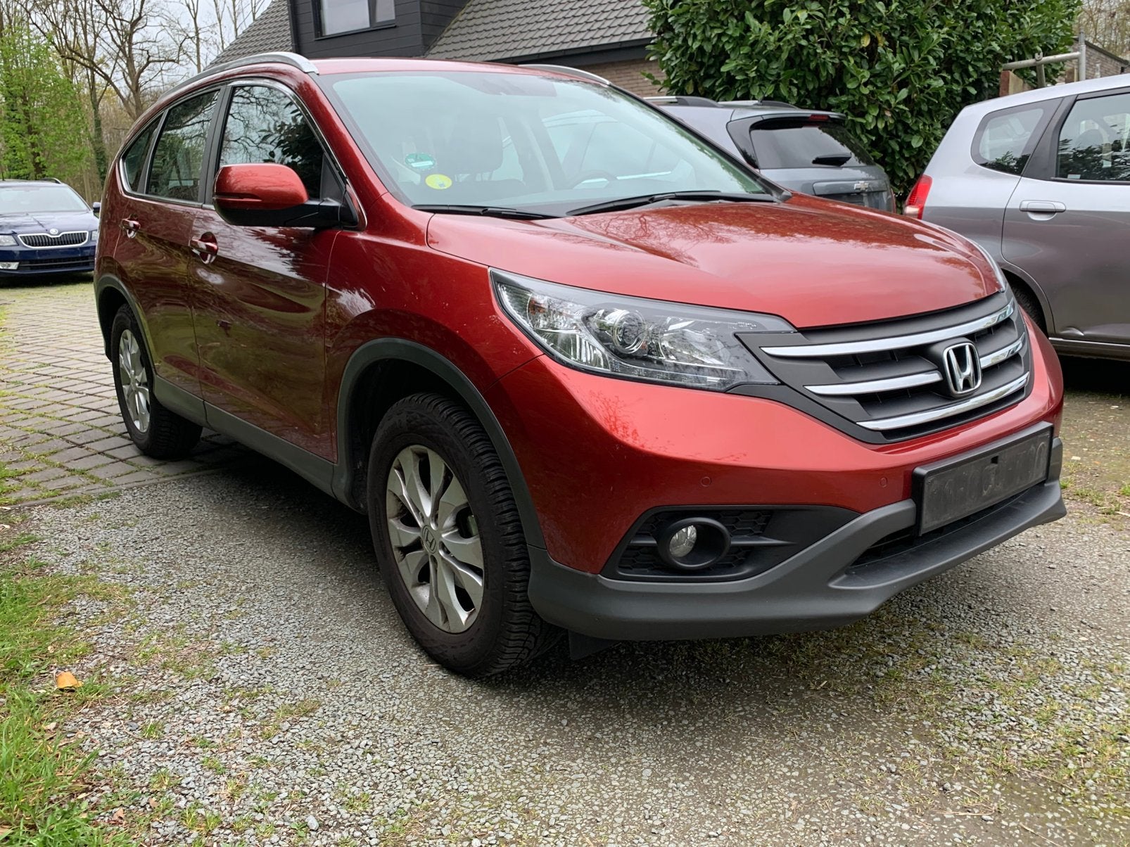Honda CR-V 1.6D bj.2014 120pk 190.000km, Auto's, Euro 5, Zwart, 4 cilinders, Bedrijf