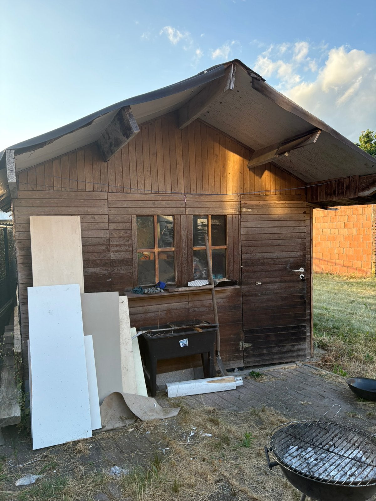 Tuinhuis mag gratis weg, Ophalen, Gebruikt, Tuinhuis