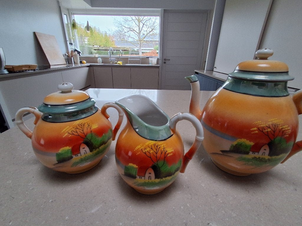 service de café, Enlèvement
