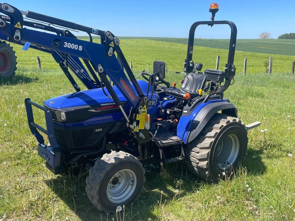 Farmtrac minitractor, 953 cc, 3 cilinders, 12 t/m 35 kW