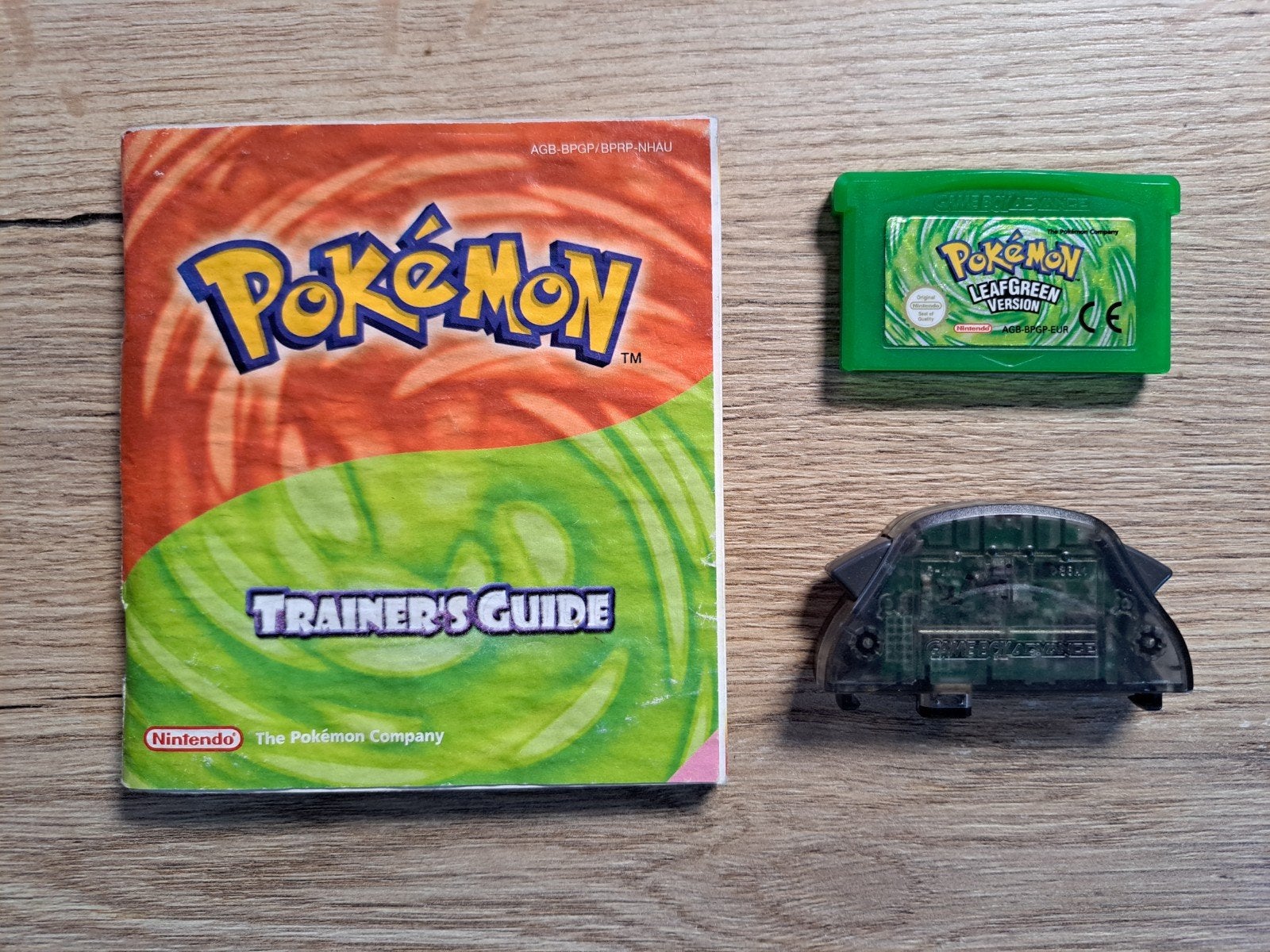 Pokémon LeafGreen Version (Complete, No Box), Games en Spelcomputers, Gebruikt, 1 speler, Ophalen of Verzenden, Role Playing Game (Rpg)