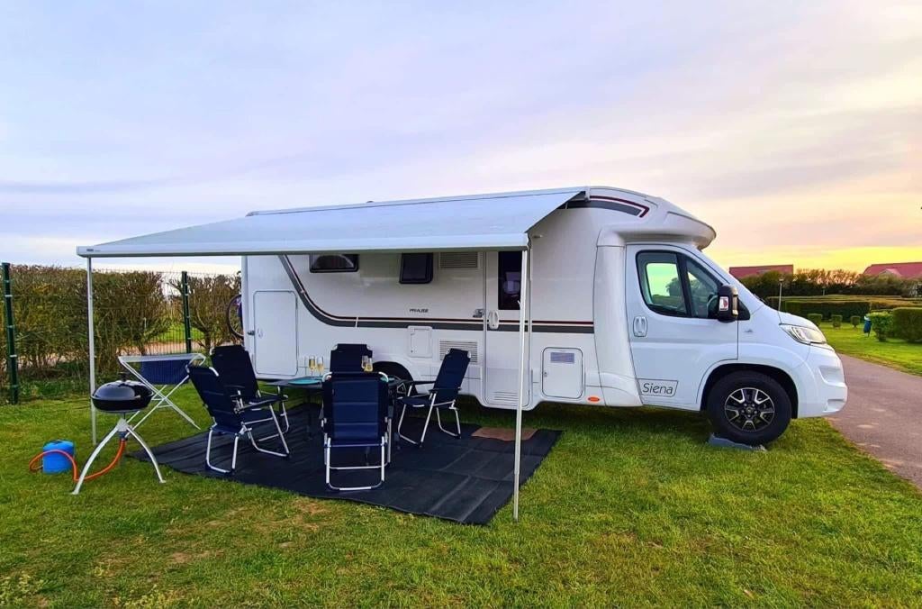 Camper huren regio Gent – 5 personen - Alles inclusief, Caravans en Kamperen, Mobilhomes, Particulier, tot en met 5, 7 tot 8 meter