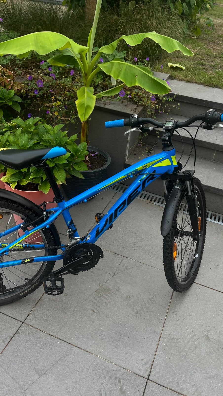 Blauwe Mountainbike, Fietsen en Brommers, Ophalen, Gebruikt