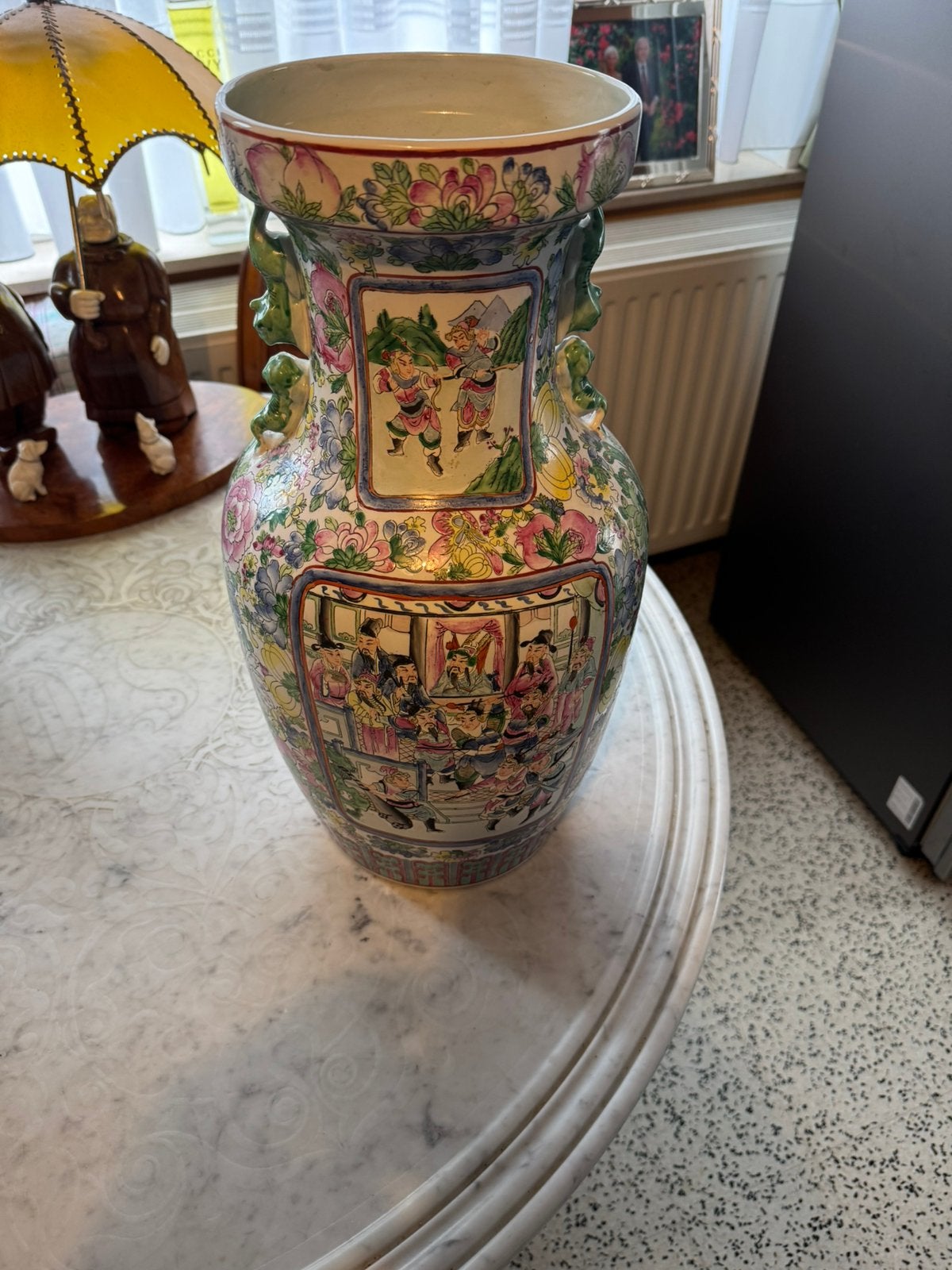 Chinese vaas 49cm hoog, Ophalen