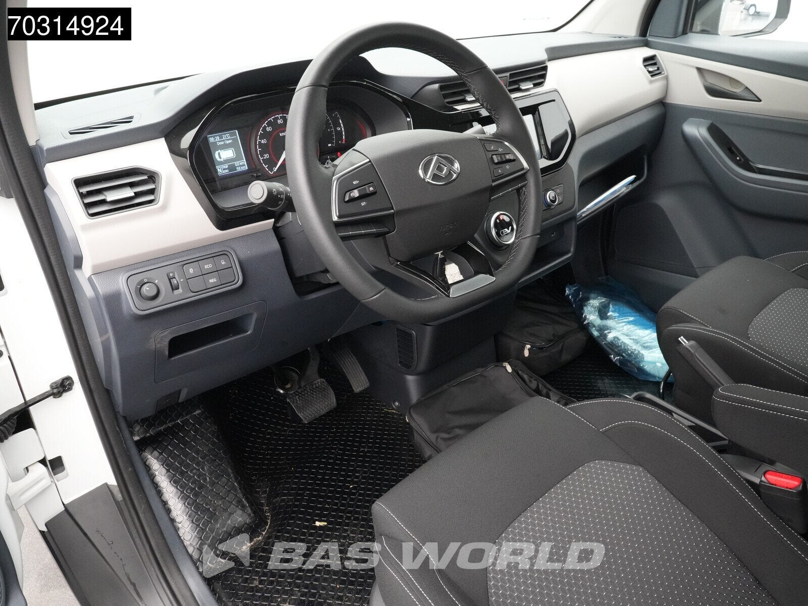Maxus eDeliver 3 Open Laadbak 50 Kwh 327km WLTP Stad 100% El, 150 kg, Maxus, Wit, Nieuw