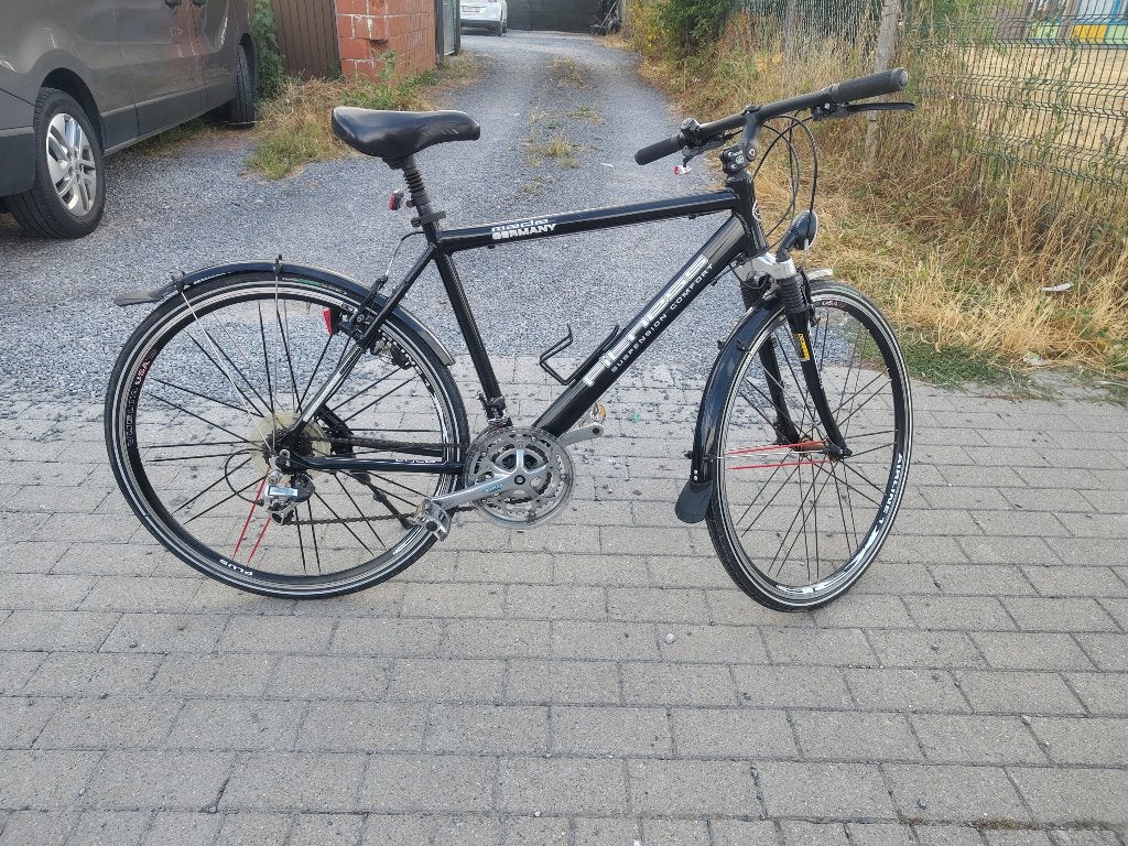 Bergamont Vitess Hybride / Trekkingfiets, Fietsen en Brommers, Gebruikt, Velgrem, Versnellingen, 53 tot 57 cm