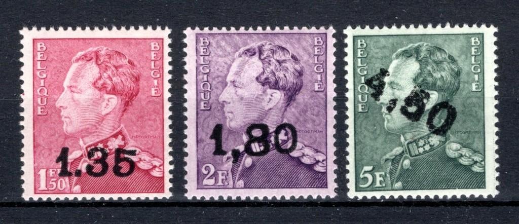 724X/724Z MNH** 1946 - Léopold III type Poortman, Timbres & Monnaies, Enlèvement ou Envoi, Non oblitéré, Neuf