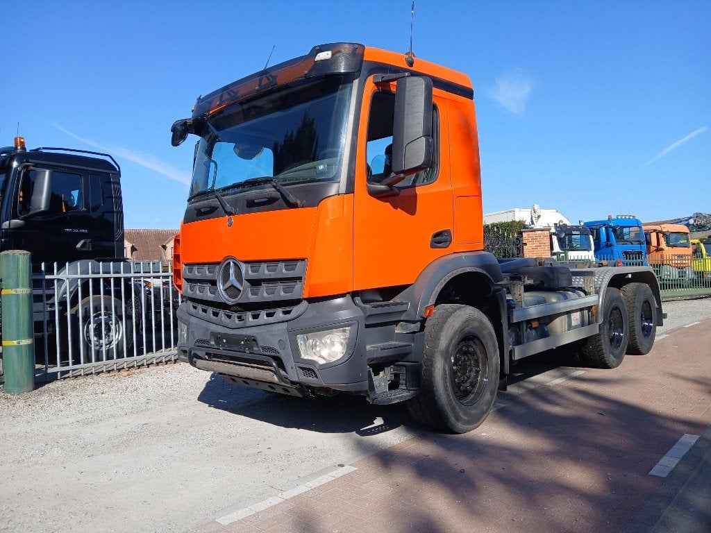 Mercedes 6x4 met containersysteem nr 73, Achat, Euro 6, Entreprise, Mercedes-Benz