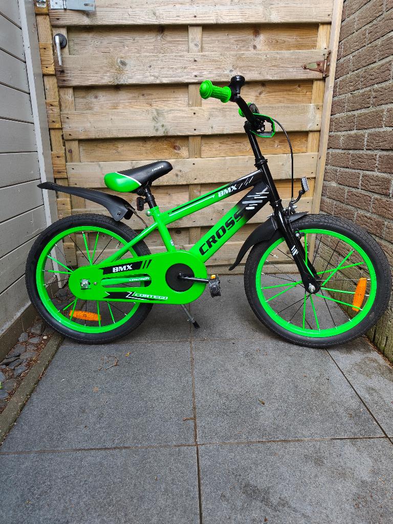 Jongensfiets Cortego cross bmx, Fietsen en Brommers, Fietsen | Kinderfietsjes, Zo goed als nieuw, 16 tot 20 inch, Zijwieltjes