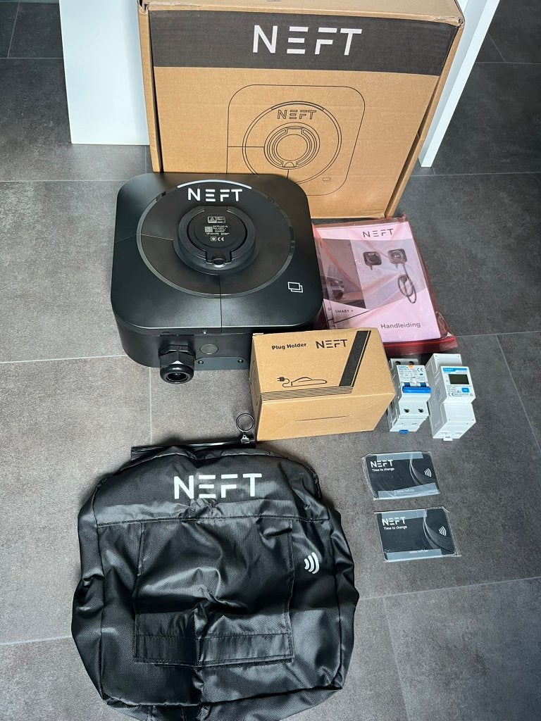Neft smart+ 7,4KW slimme laadpaal met garantie tot eind 2027, Autos : Divers, Enlèvement ou Envoi, Comme neuf, Borne de recharge
