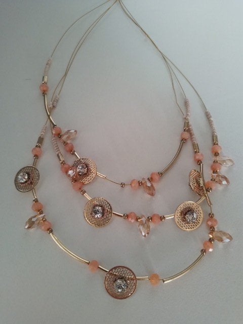 Collier, Bijoux, Sacs & Beauté, Colliers, Enlèvement ou Envoi, Comme neuf