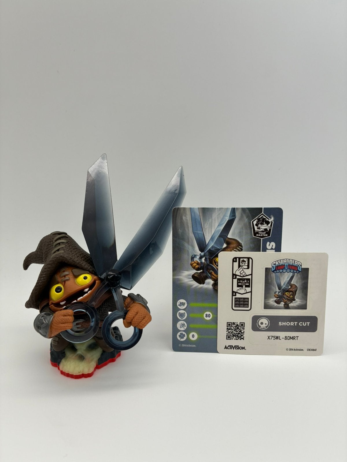 Skylanders Trap Team Short Cut avec autocollant et carte, Envoi, Comme neuf