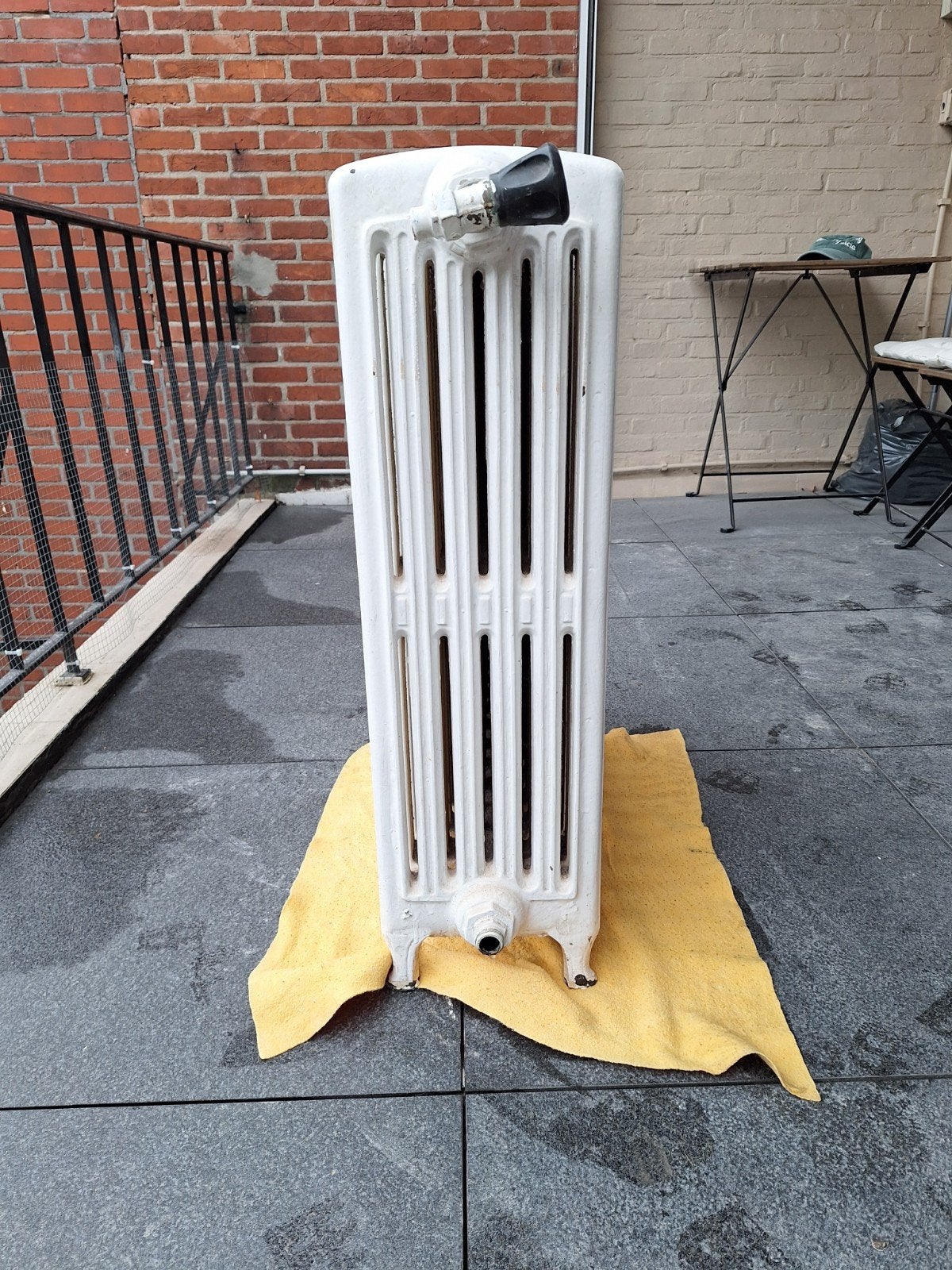 MOET WEG - Gietijzeren chauffage - Staand, Doe-het-zelf en Bouw, Ophalen, 30 tot 80 cm, Gebruikt, Radiator