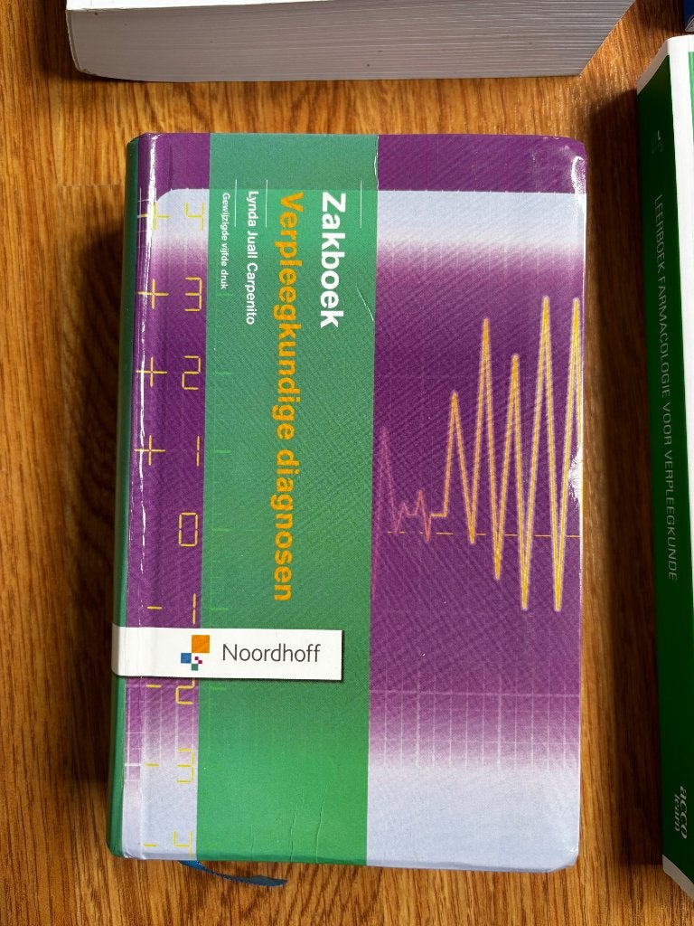 Zakboek verpleegkundige diagnoses, Boeken, Hoger Onderwijs, Ophalen of Verzenden, Zo goed als nieuw, Noordhoff Uitgevers