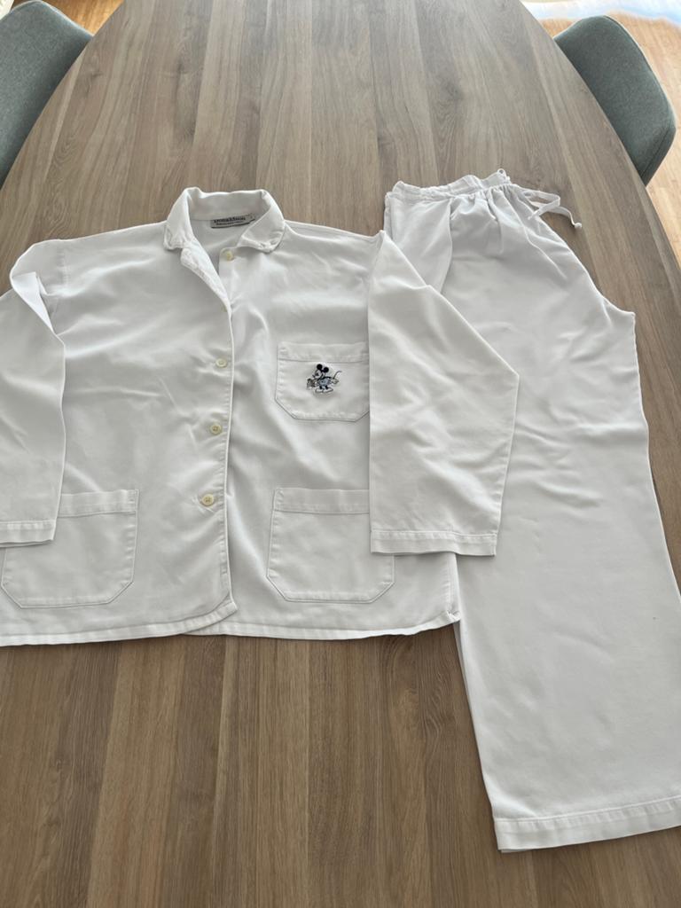 Pyjama blanc Donaldson taille S, Enlèvement ou Envoi, Comme neuf, Taille 36 (S)