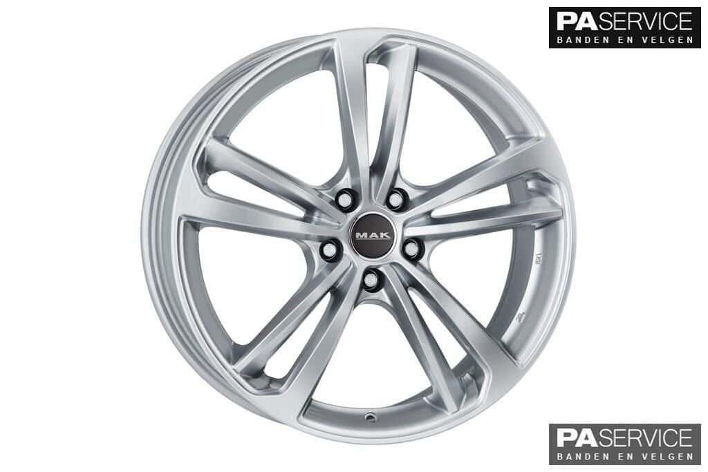 Nwe 21 inch Zilveren MAK Nurburg velgen voor Audi A5 A6 A7, Velg(en), -, -, -