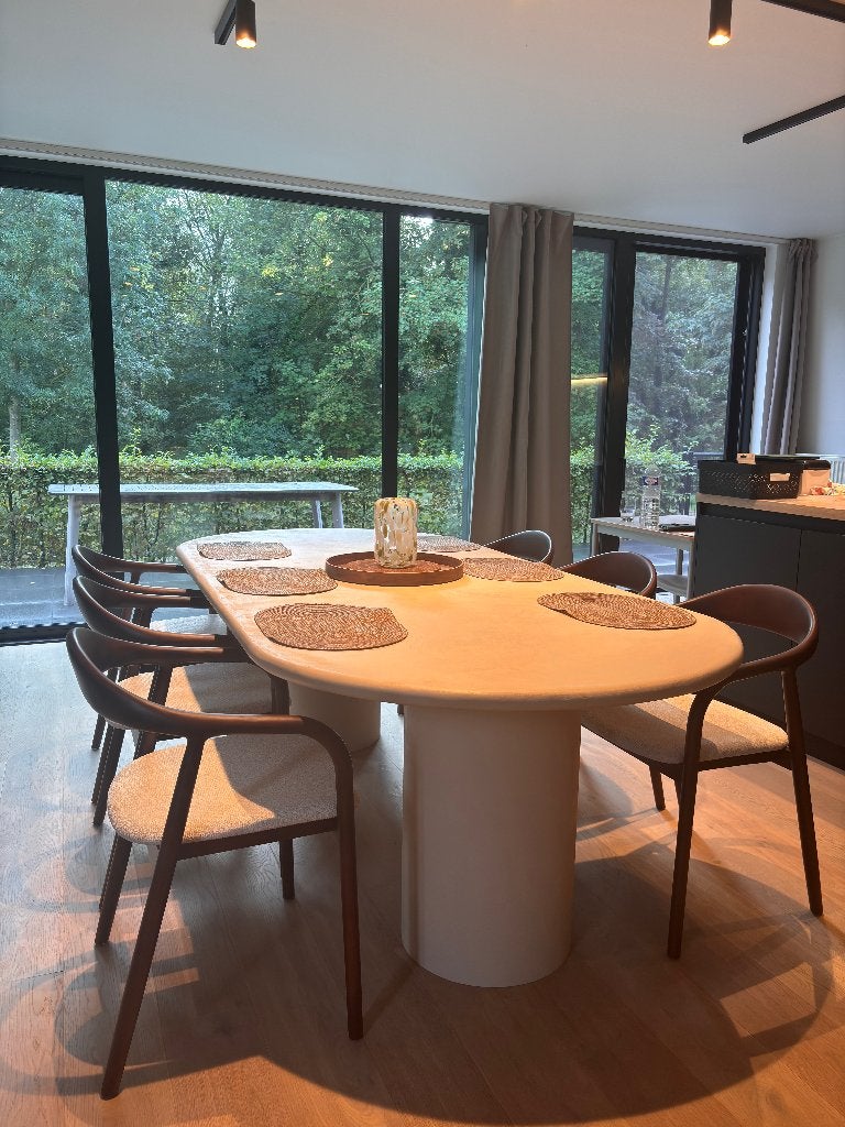 Mortex Eettafel Sandlight, Mortex, 100 tot 150 cm, Ophalen of Verzenden, Vijf personen of meer