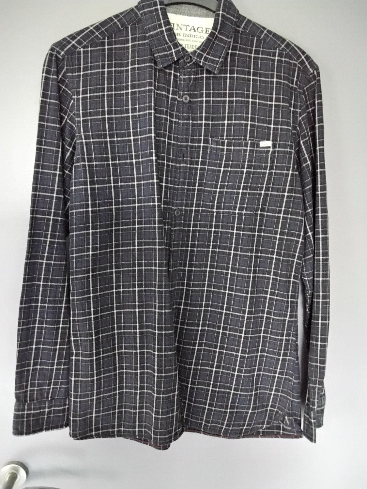 Heren hemd VINTAGE JACK EN JONES, Ophalen of Verzenden, Zwart