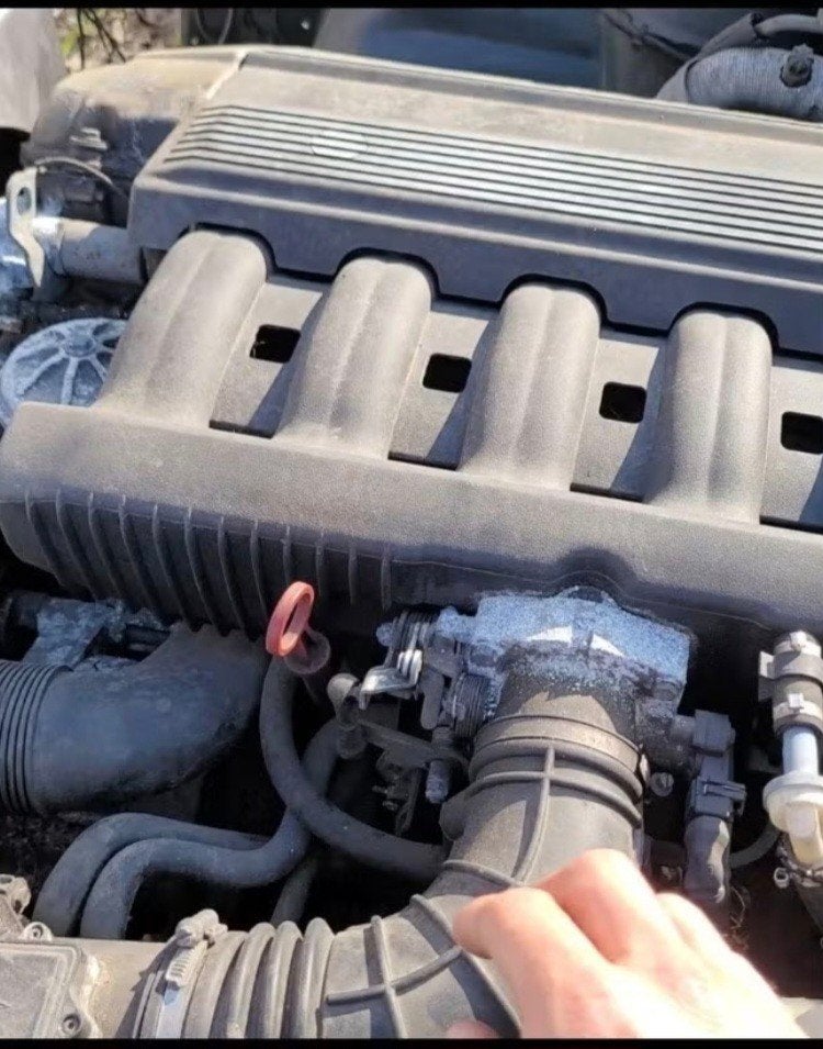 BMW E34 520i M50B20 2.0 24V — ROTERENDE MOTOR + ECU/FAISC, Auto-onderdelen, BMW
