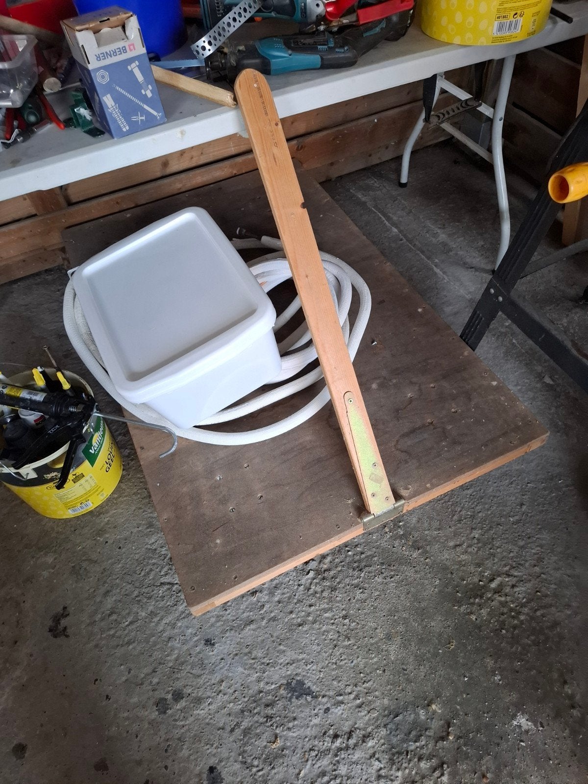 afkortzaag en kar, Doe-het-zelf en Bouw, Ophalen, Afkortzaag