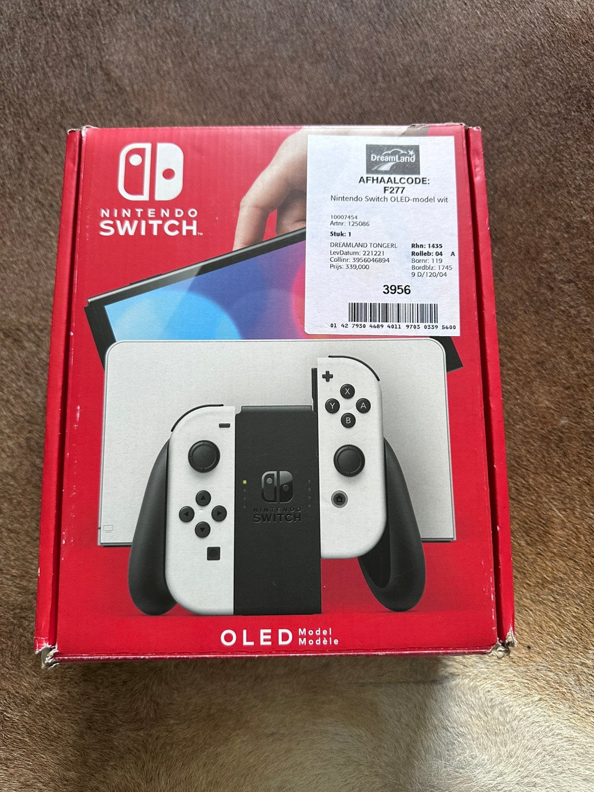 Nintendo switch oled, Ophalen, Zo goed als nieuw, Switch OLED