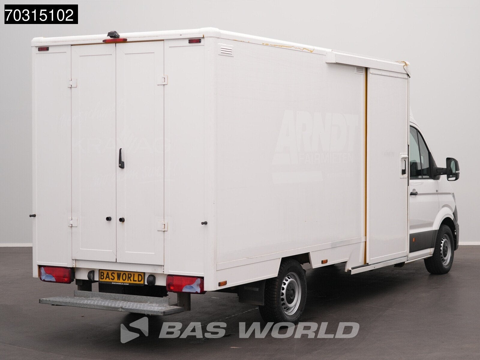 MAN TGE 3.100 Bakwagen Verkoopwagen Foodtruck Meubelbak Koff, Stof, Gebruikt, Euro 6, 4 cilinders