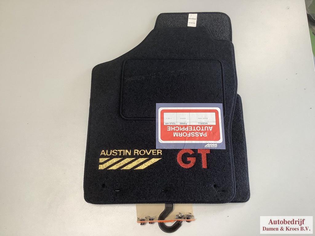 Mattenset complete set 4 stuks Austin metro GT zwart stof Z-, Neuf, Austin, -, -