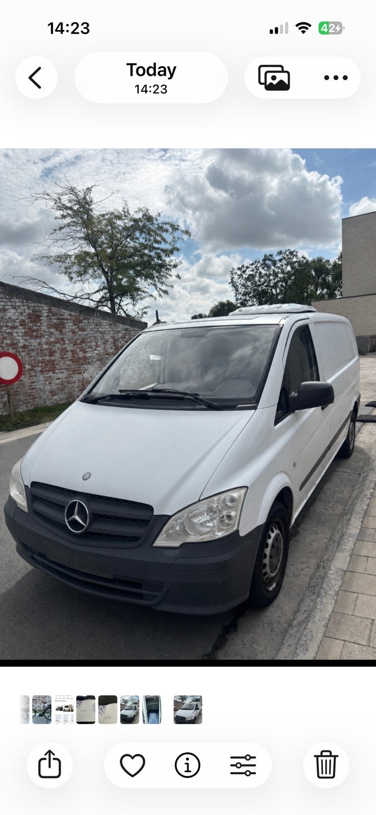 koeling wagen mercedes vito
