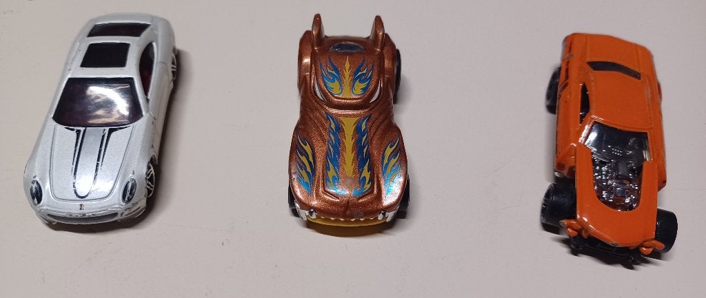 Hot Wheels 3 stuks — lot speelgoed autootjes, Enlèvement, Utilisé
