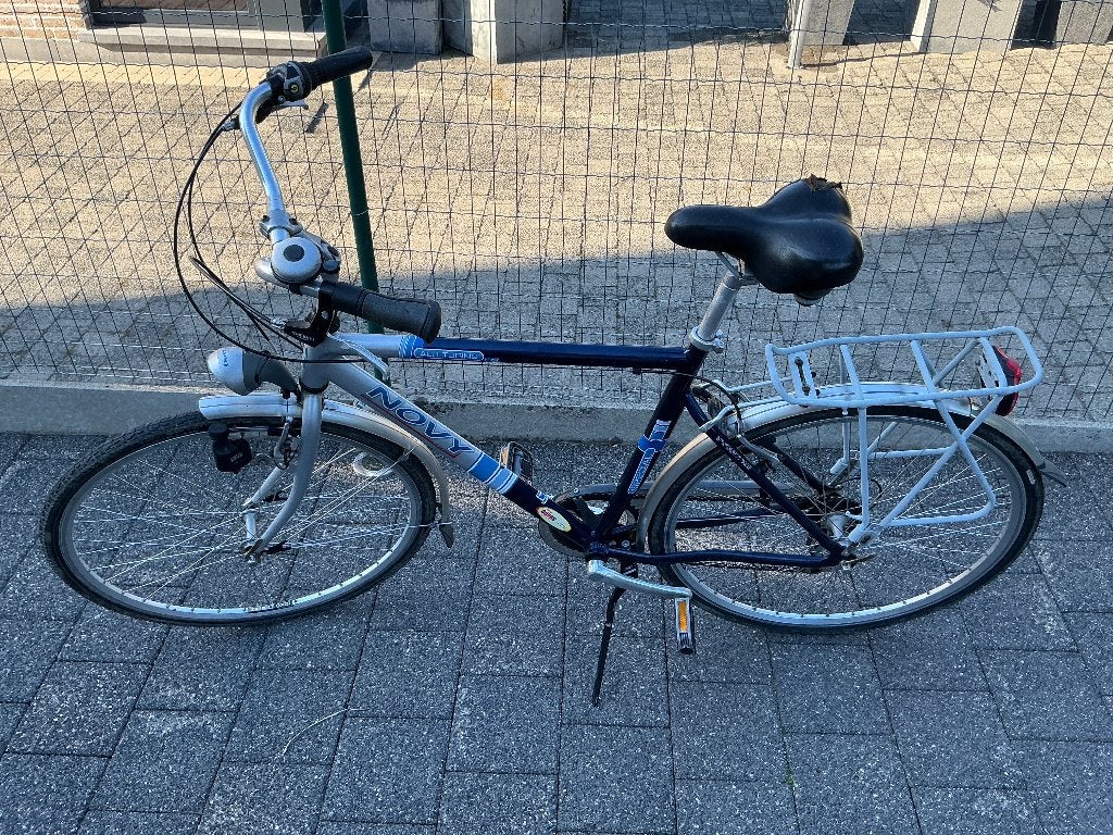 Novy herenfiets, Gebruikt, Velgrem, Versnellingen, 65 cm of meer