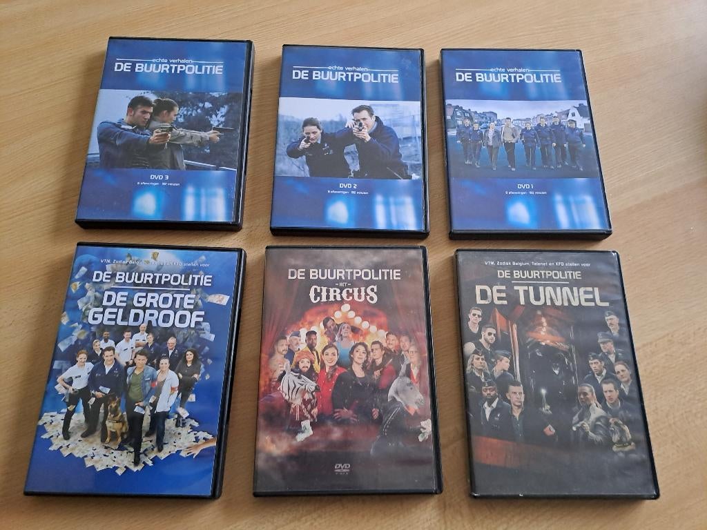 dvd de buurtpolitie, CD & DVD, DVD | Néerlandophone, Utilisé, Film, À partir de 12 ans, Action et Aventure