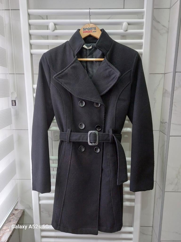 Manteau noir dame 38-40 rhétorique pour 10 €, Enlèvement, Neuf, Noir