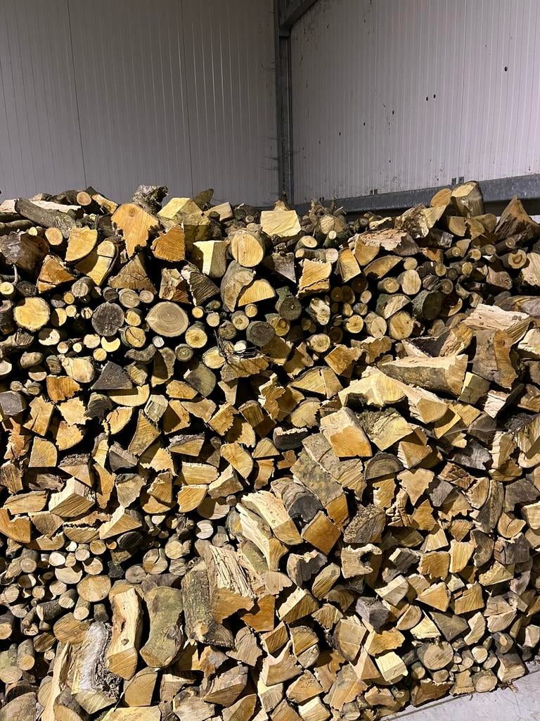 Droog brandhout te koop, 3 à 6 m³, Enlèvement, Autres essences de bois