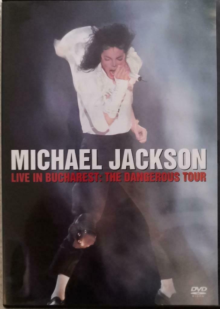 MICHAEL JACKSON - Live in Bucharest the dangerous tour (DVD), Tous les âges, Enlèvement ou Envoi, Comme neuf