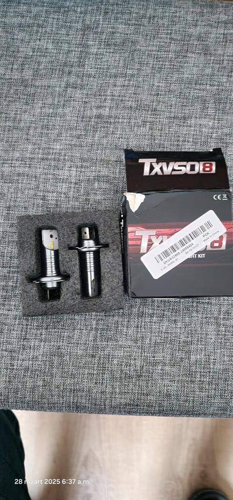 Led autolamp, Ophalen