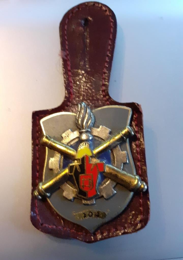 pucelle francaise dragot 204eme bataillon materiel homologué, Enlèvement ou Envoi, Armée de terre, Emblème ou Badge