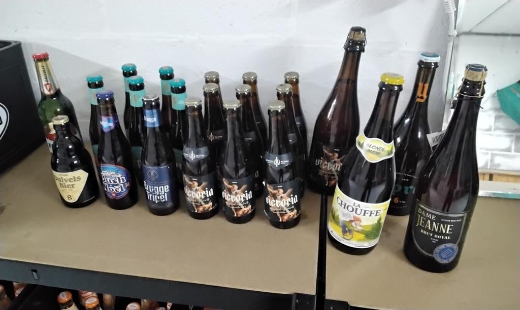 Oude  bieren, Verzamelen, Biermerken, Ophalen, Zo goed als nieuw