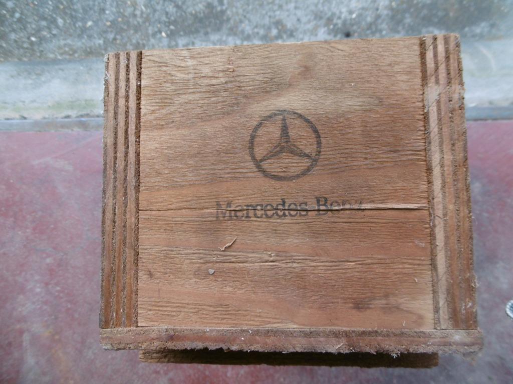 mercedes benz kistje in mooie staat, Verzamelen, Merken en Reclamevoorwerpen, Ophalen of Verzenden, Zo goed als nieuw, Verpakking