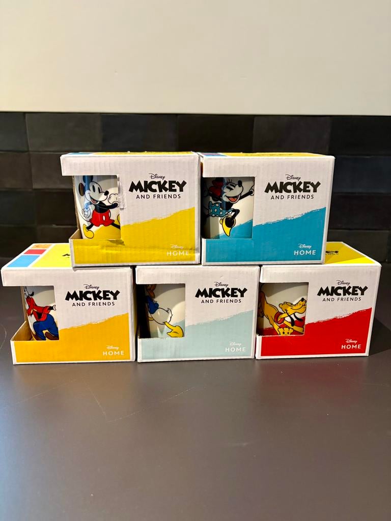 Disney Set van 5 tassen, Ophalen, Nieuw