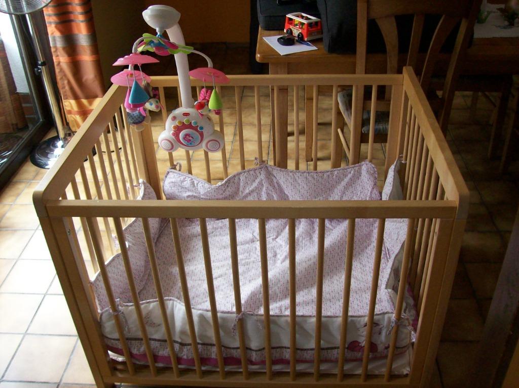 Parc bébé Troll Nursery 99x81x H77, Enlèvement, Utilisé, Rectangulaire, Réglable en hauteur