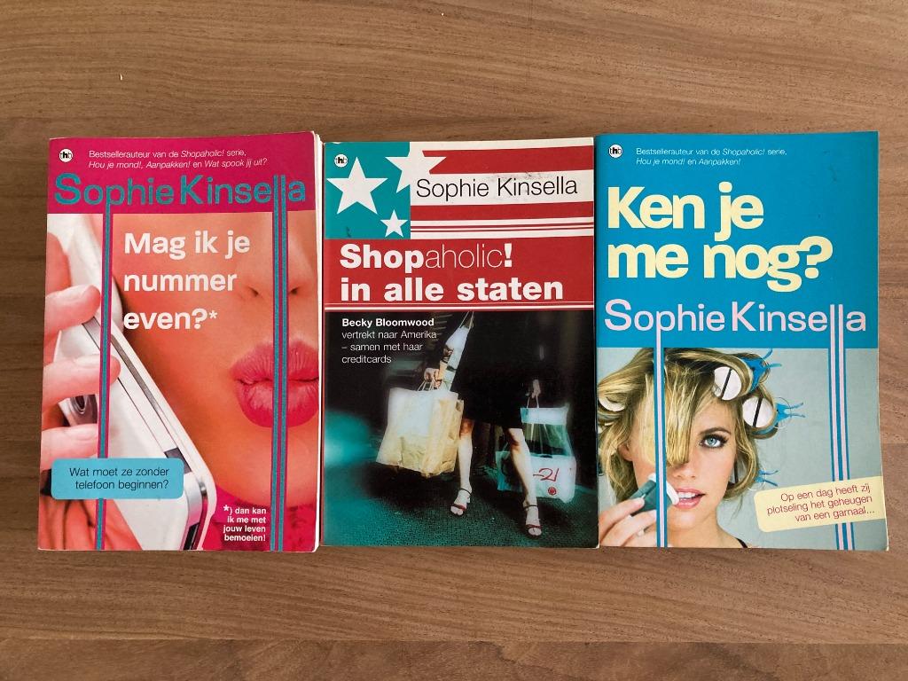 Set van 3 romans van Sophie Kinsella, Enlèvement ou Envoi, Utilisé, Sophie Kinsella